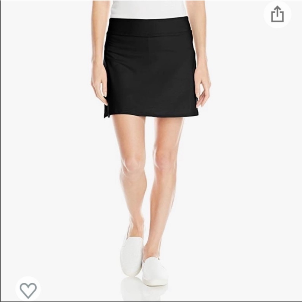NEW-TRANQUILITY by Colorado Clothing Solid Black Athletic Stretchy Skort Size MD - Picture 4 of 12
